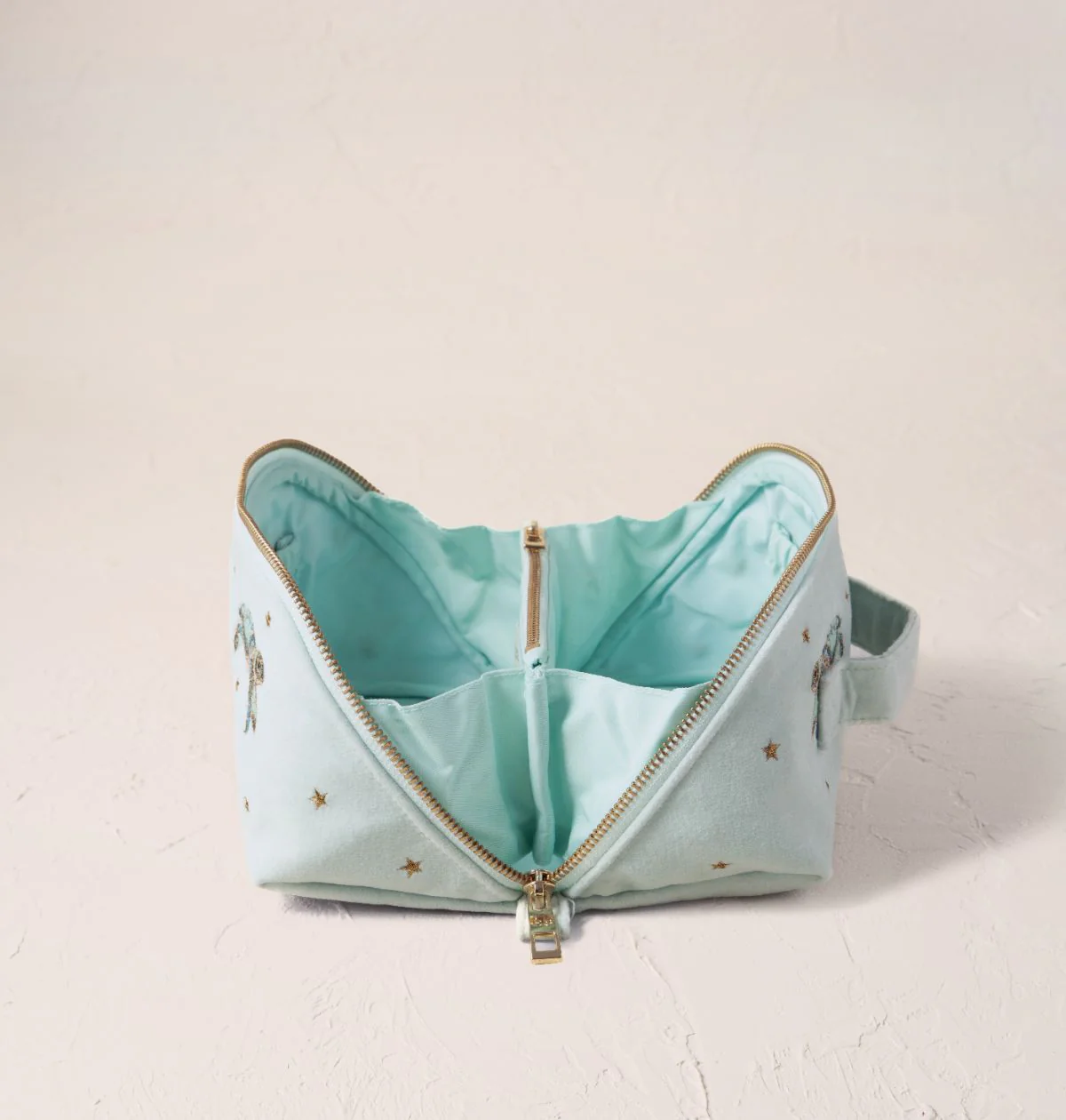 Baby Turtle Conservation Open Flat Makeup Bag - Image 3