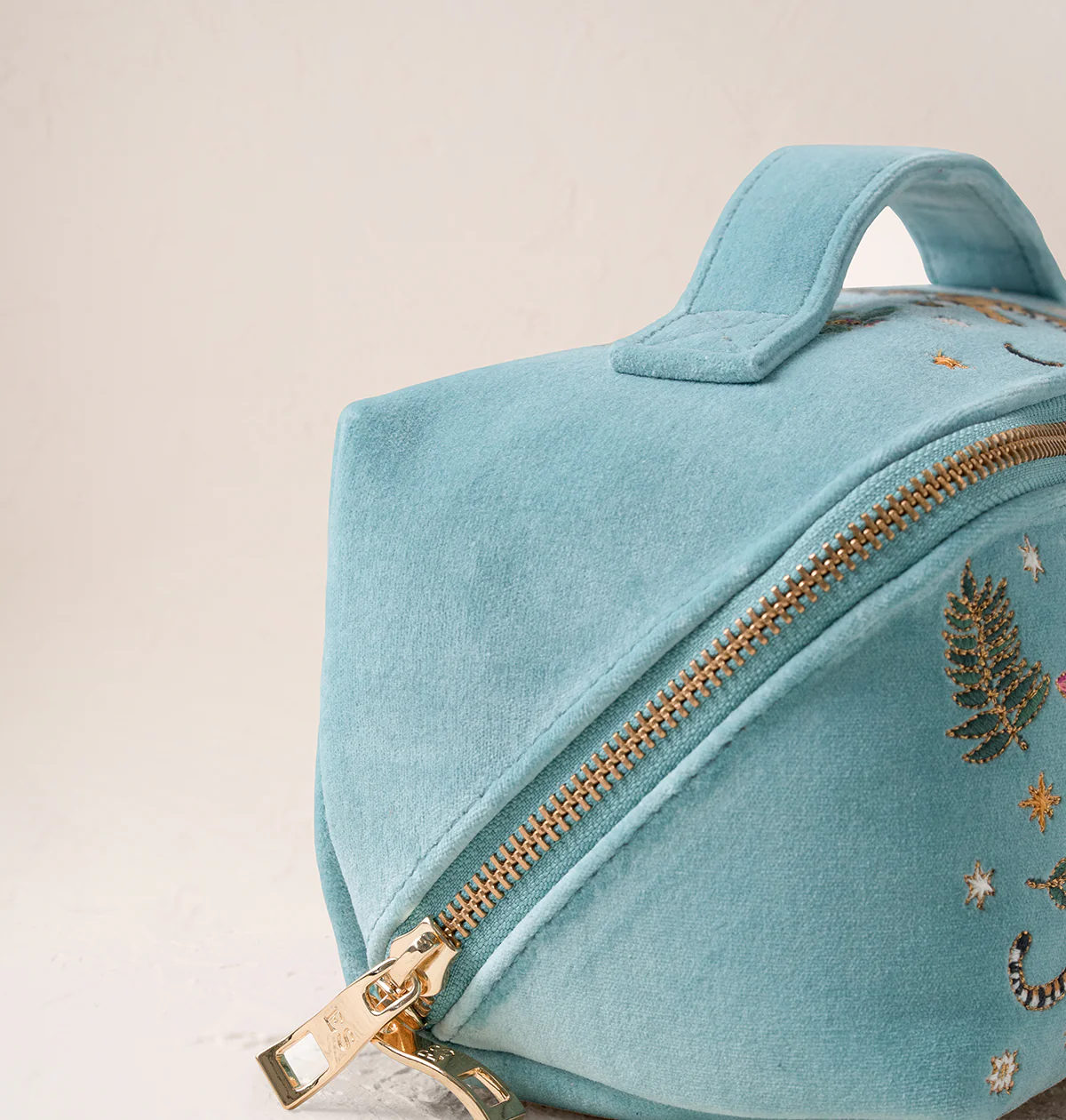 Celestial Tigers Open Flat Makeup Bag - Image 4