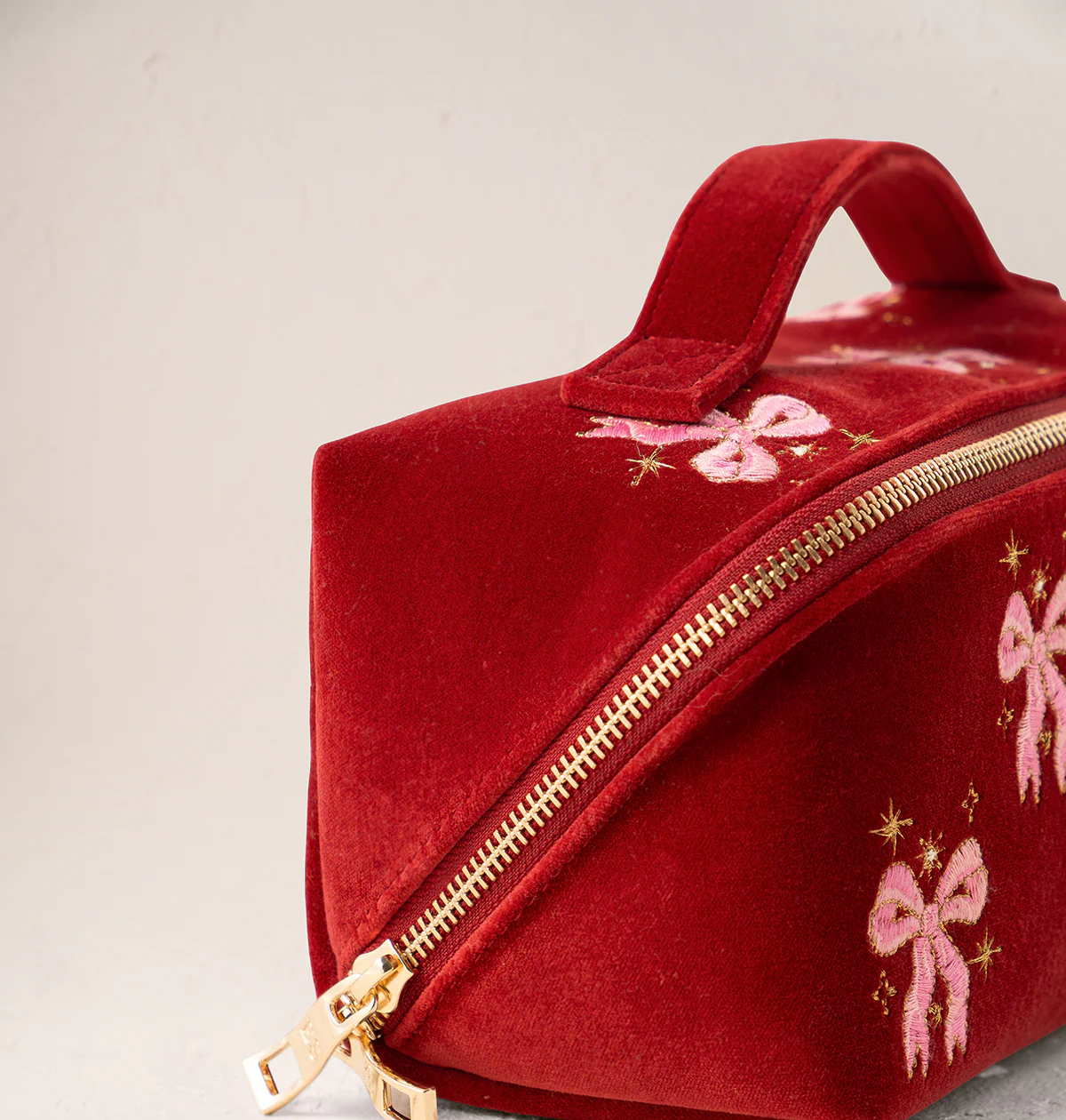 Dazzling Bows Open Flat Makeup Bag - Image 4