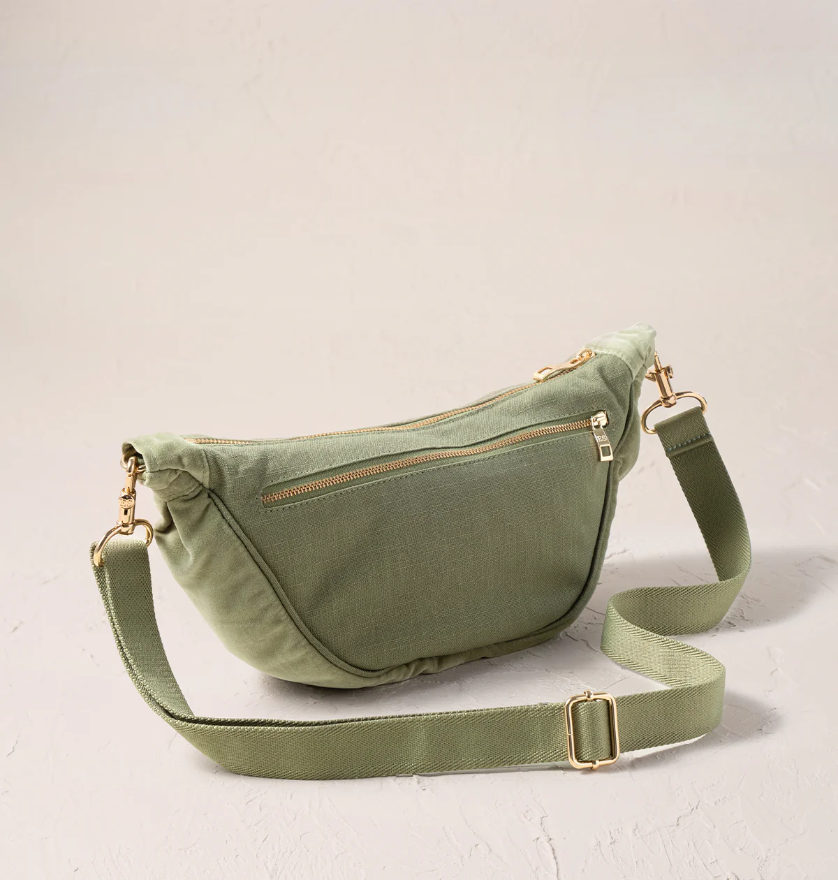 Earth Goddess Velvet Crossbody Sling Bag - Image 4