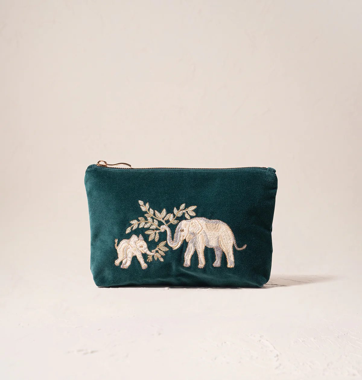 Elephant Herd Mini Pouch