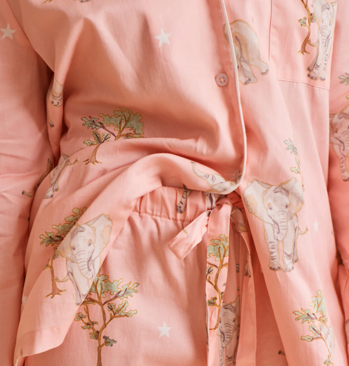 Cotton Sateen Elephant Pyjamas - Image 4