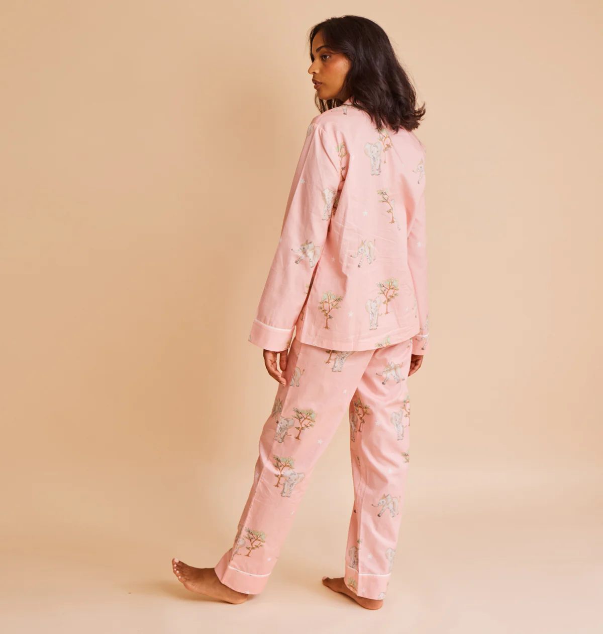 Cotton Sateen Elephant Pyjamas - Image 5