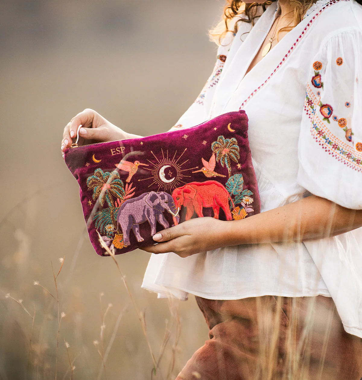 Enchanted Elephant Everyday Pouch - Image 2