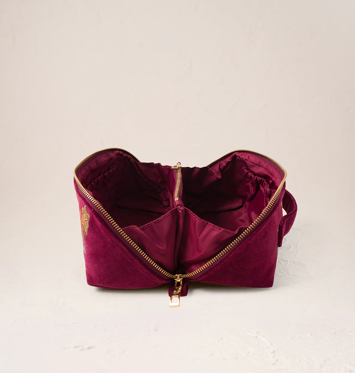 Enchanted Elephant Open Flat Makeup Bag - Image 2