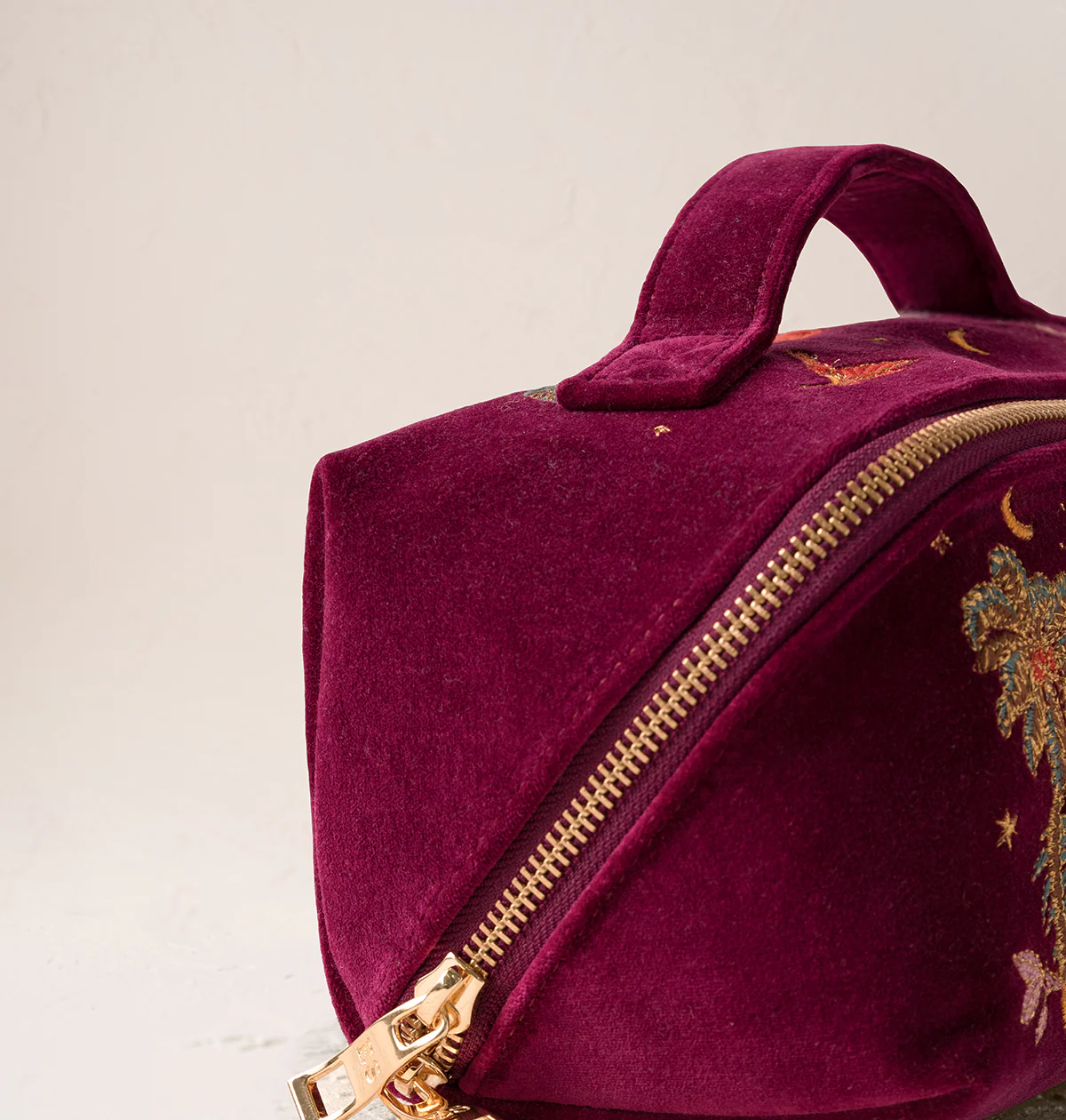 Enchanted Elephant Open Flat Makeup Bag - Image 4