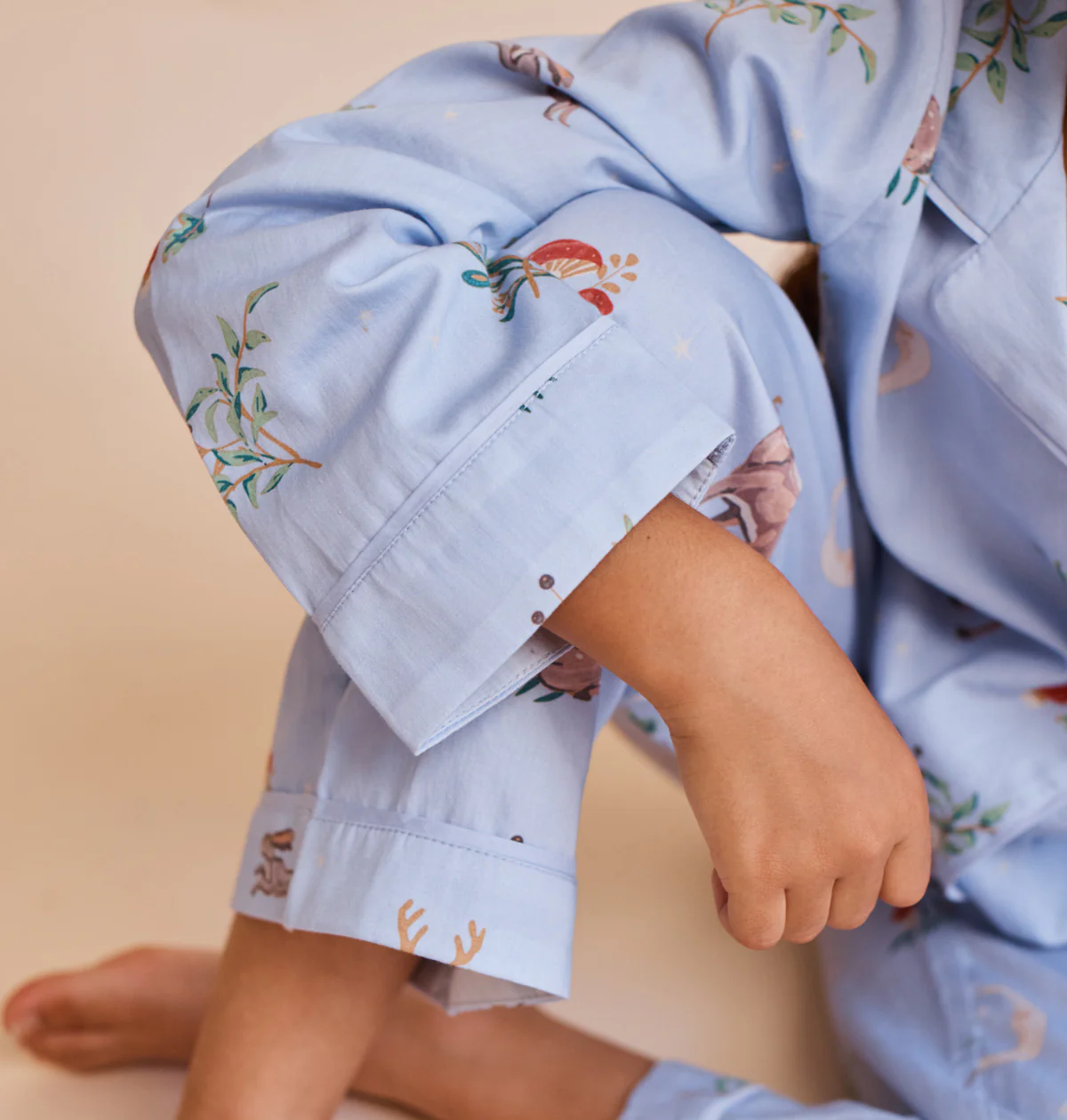 Kids' Cotton Sateen Enchanted Woodland Pyjamas - Image 4