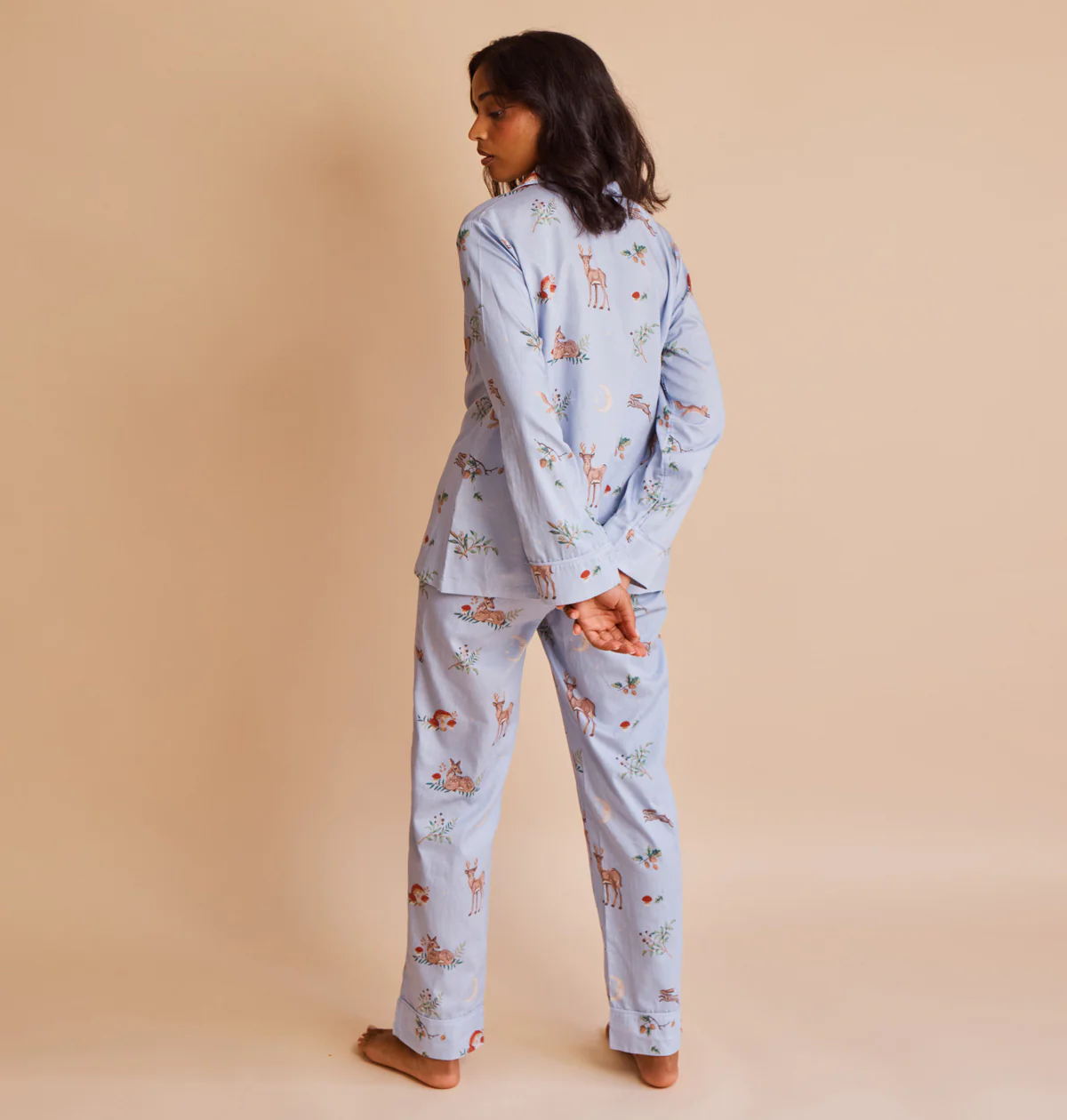 Cotton Sateen Enchanted Woodland Pyjamas - Image 5