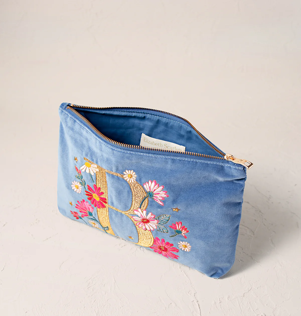 Floral Alphabet Everyday Pouch - Image 7