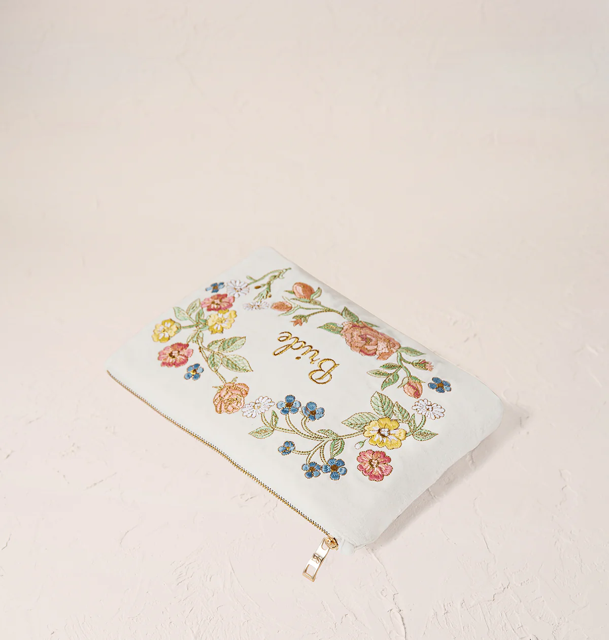 Floral Bride Everyday Pouch - Image 3