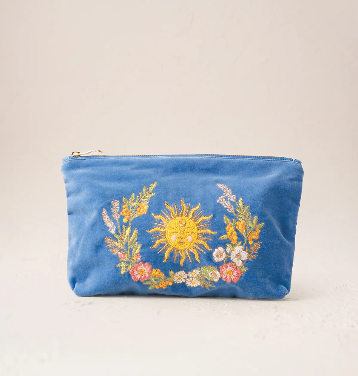 Floral Sun Goddess Everyday Pouch