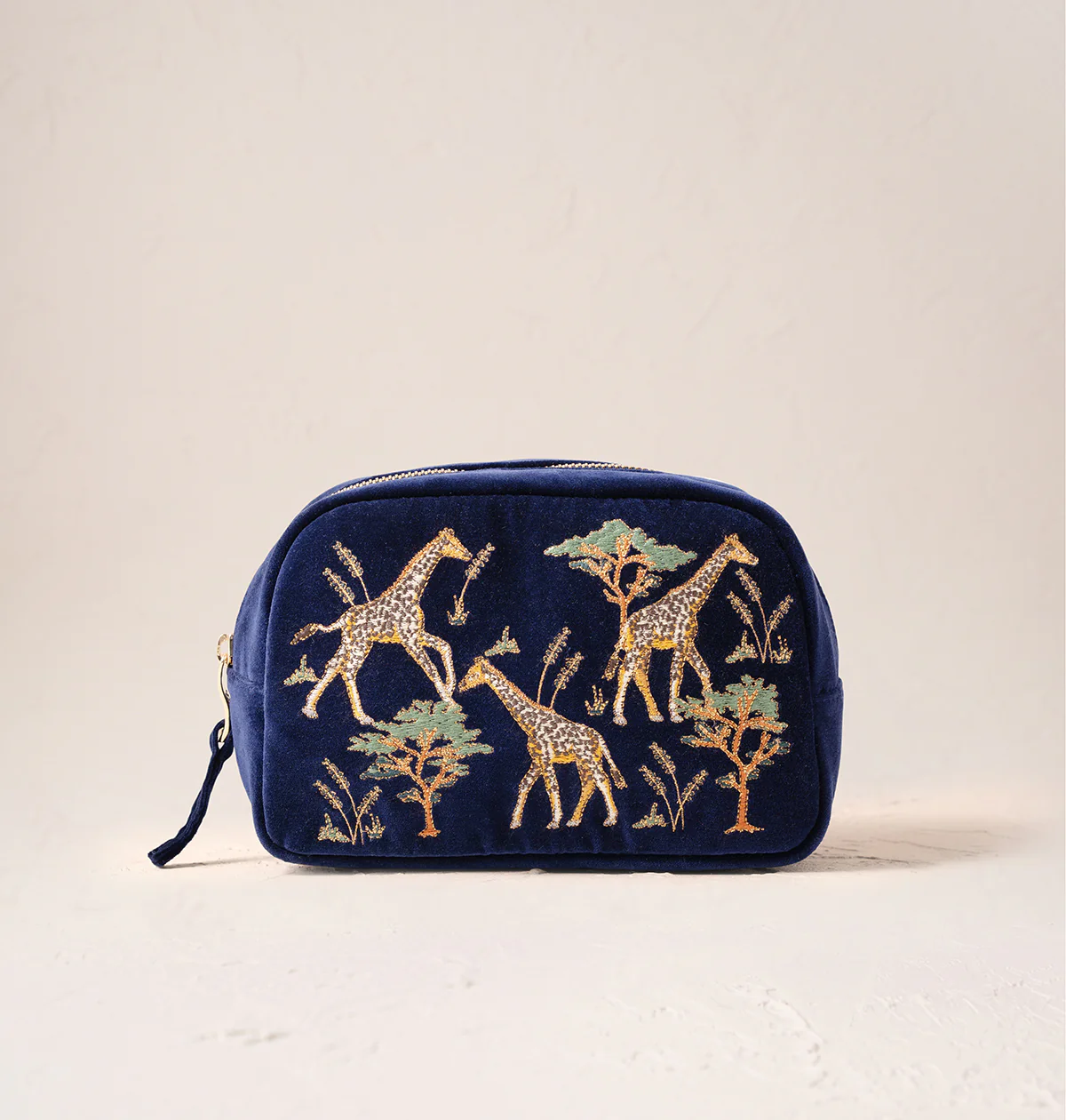 Giraffe Herd Makeup Bag