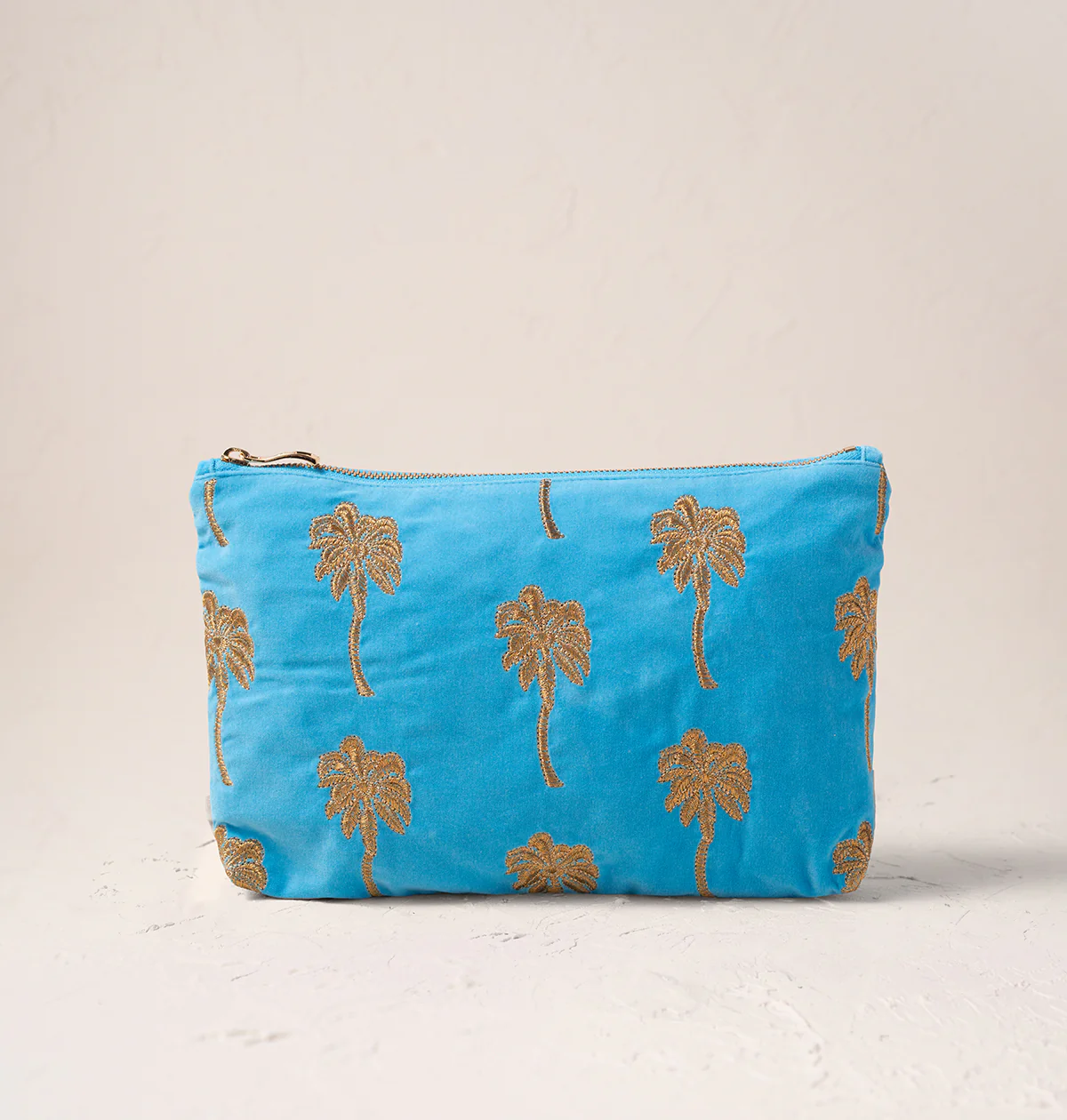 Gold Palm Everyday Pouch
