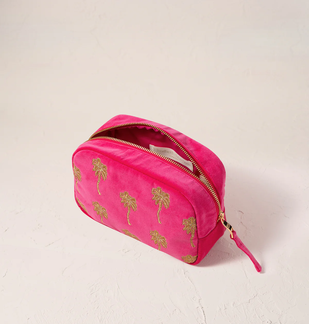 Gold Palm Makeup Bag - Image 2