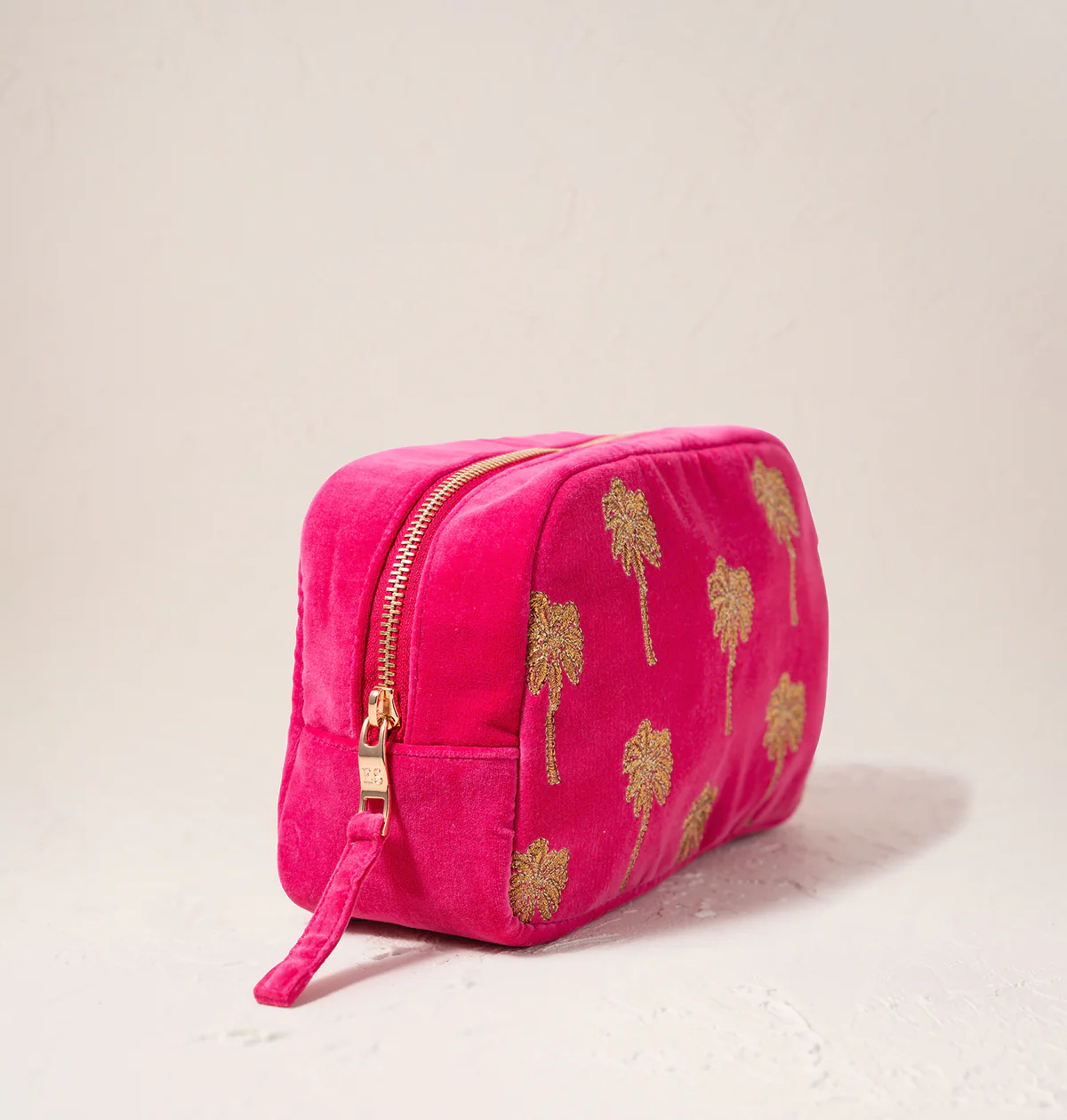 Gold Palm Makeup Bag - Image 3