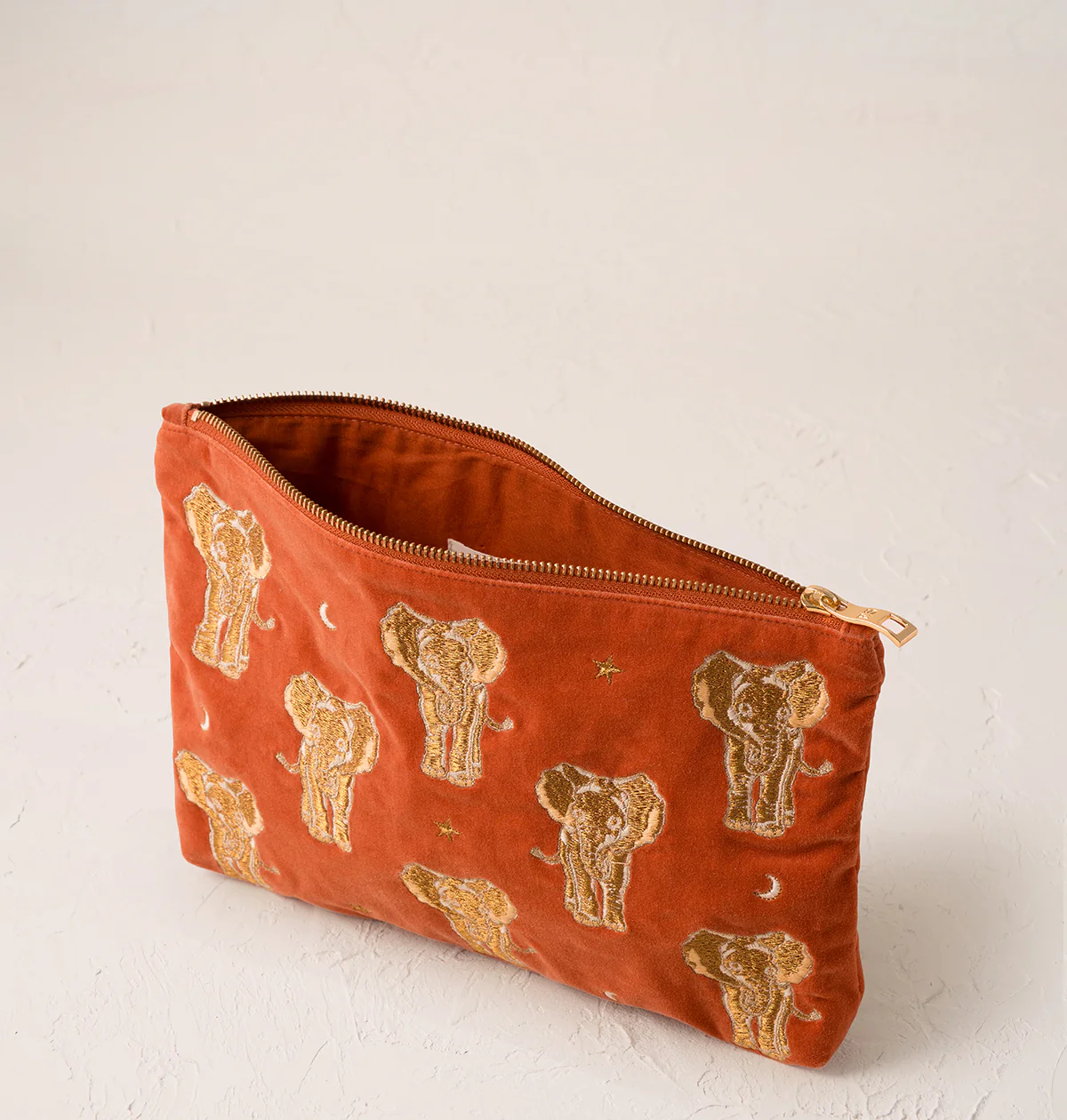 Golden Elephants Everyday Pouch - Image 3