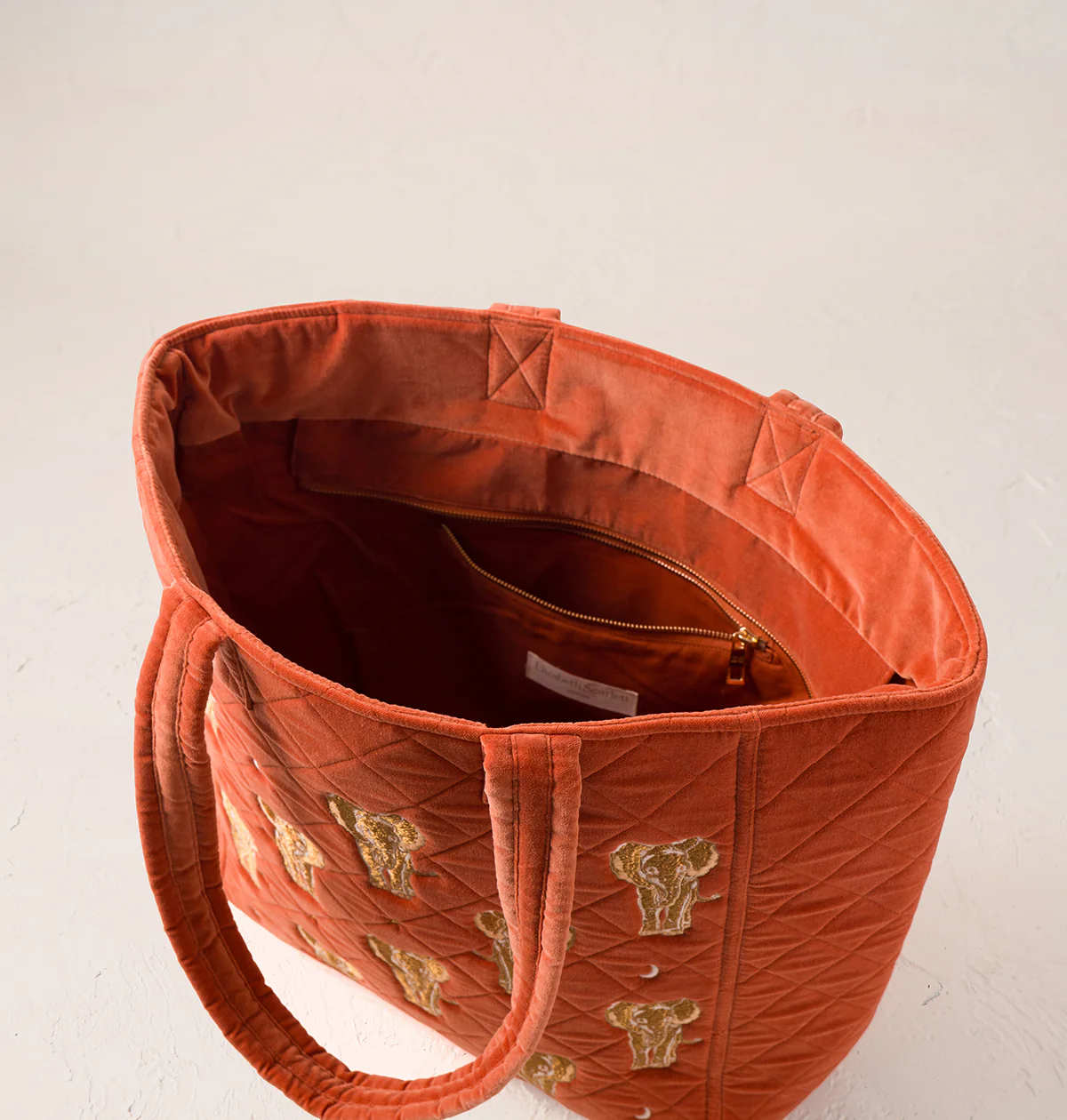 Golden Elephants Tote - Image 3