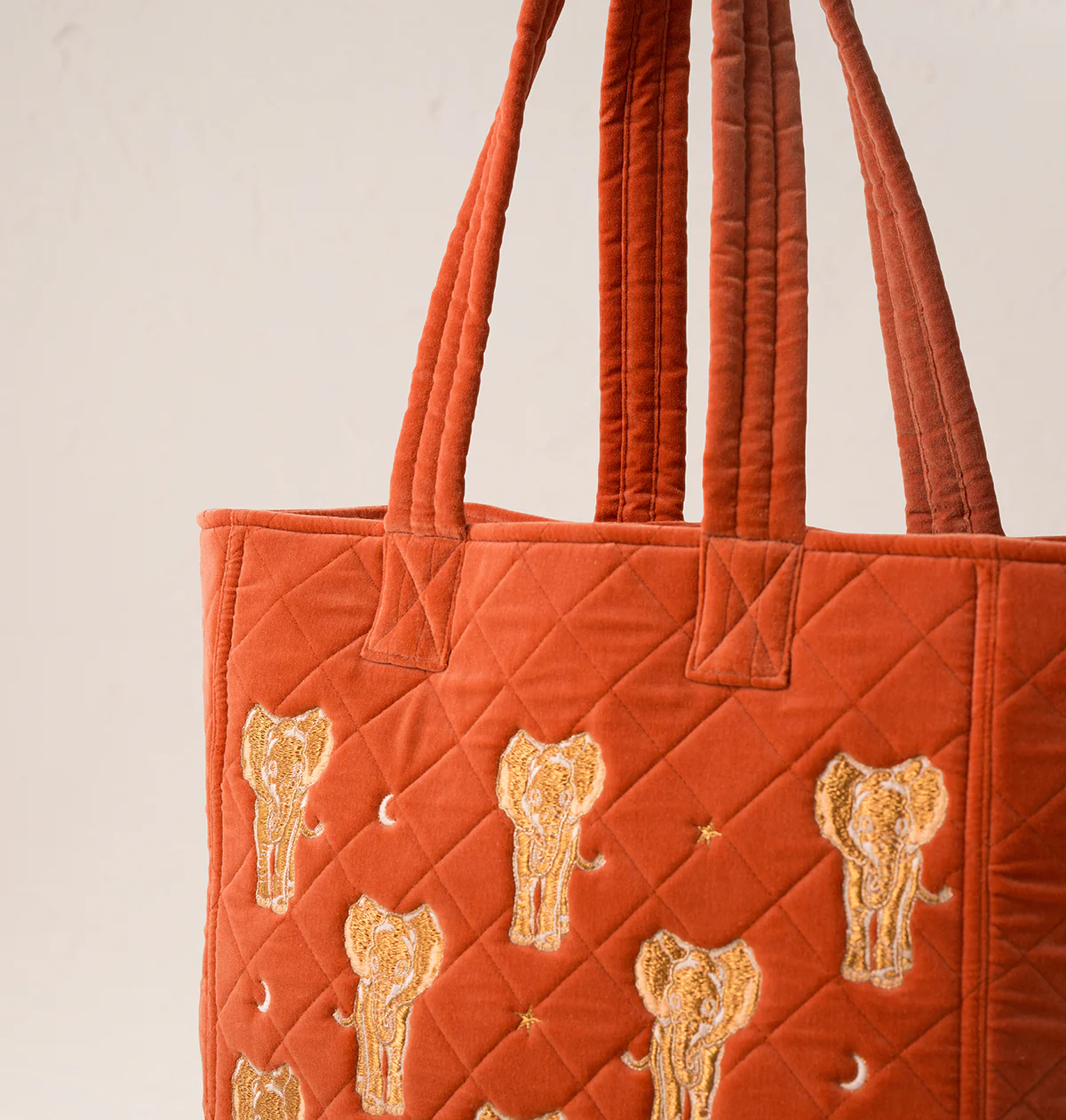 Golden Elephants Tote - Image 4