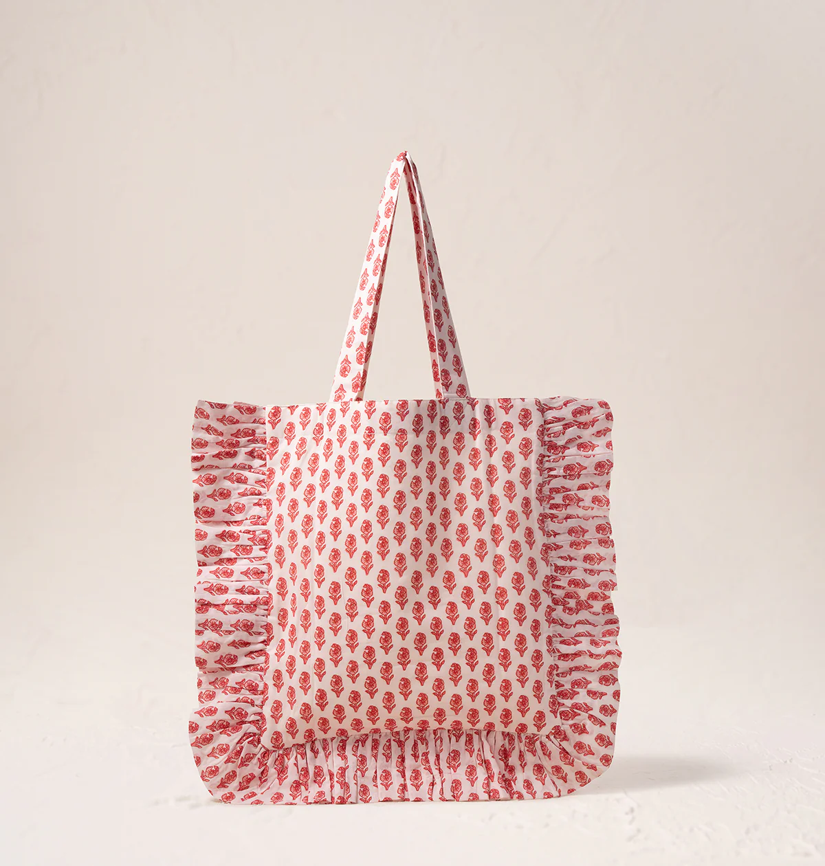 Hearts Cotton Rebirth Frill Tote - Image 4