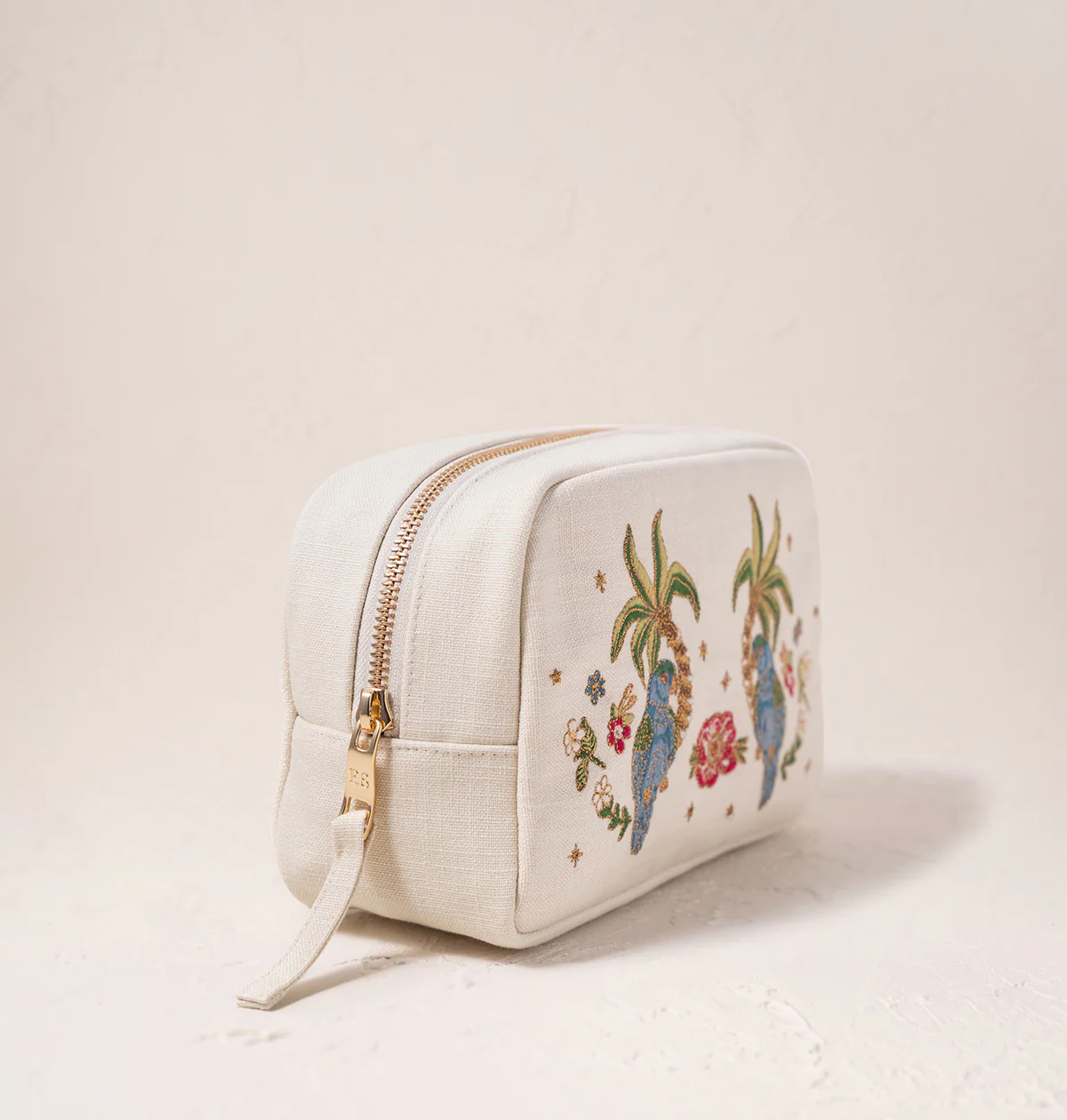 Tropical Parrot Makeup Bag - Image 4