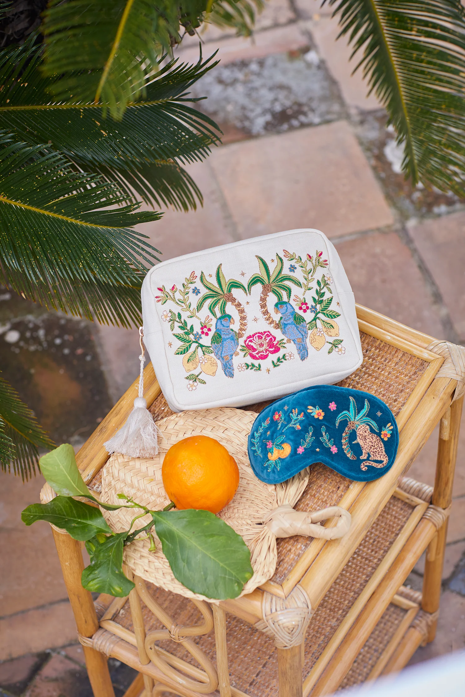 Tropical Parrot Wash Bag - Image 2