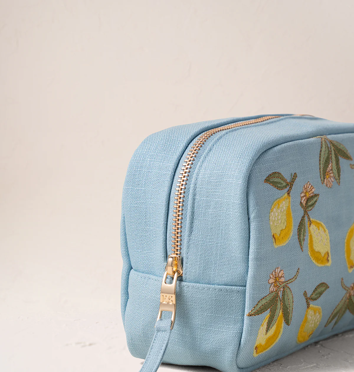 Lemon Blossom Makeup Bag - Image 3