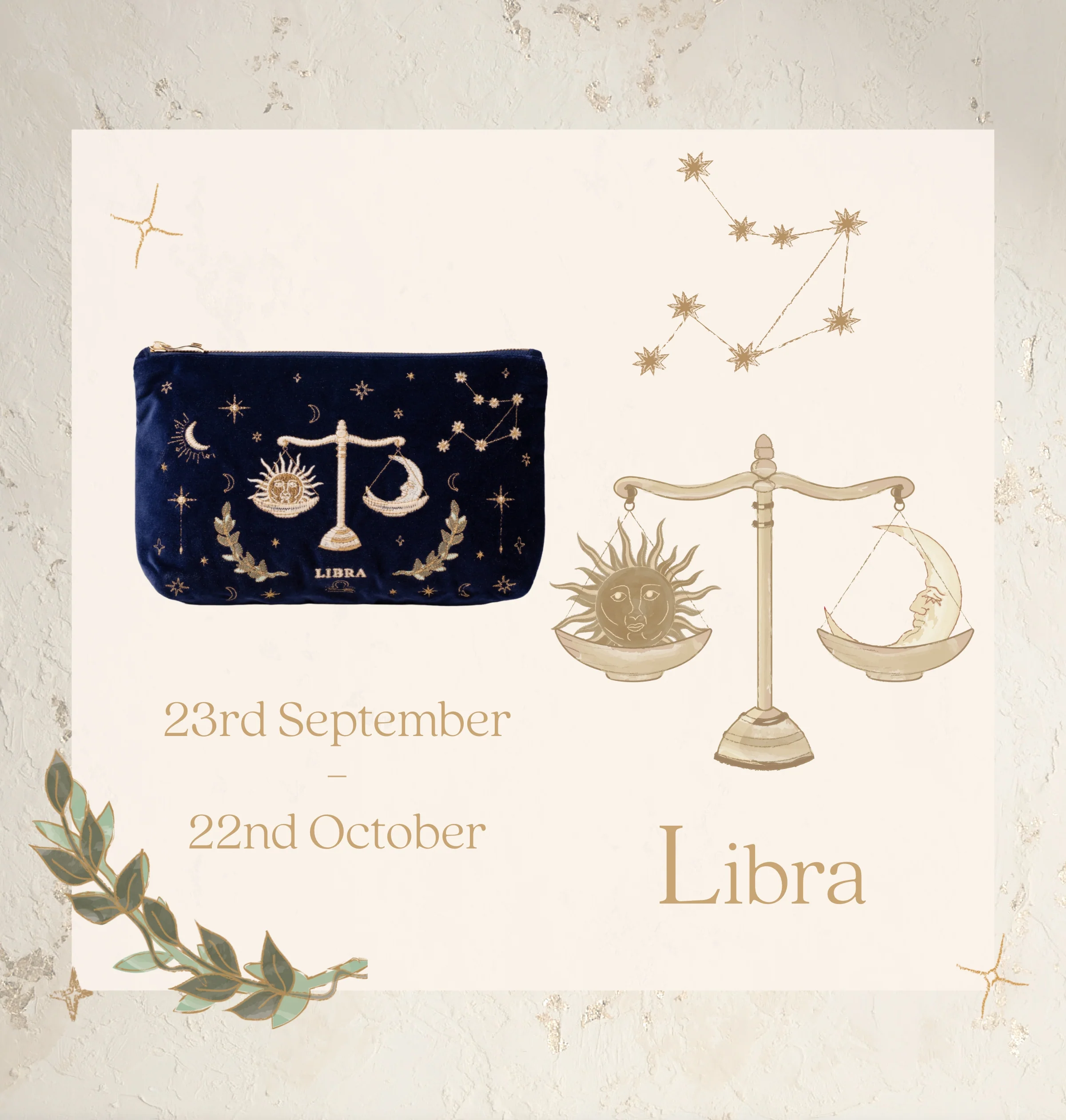 Libra Navy Everyday Pouch - Image 2