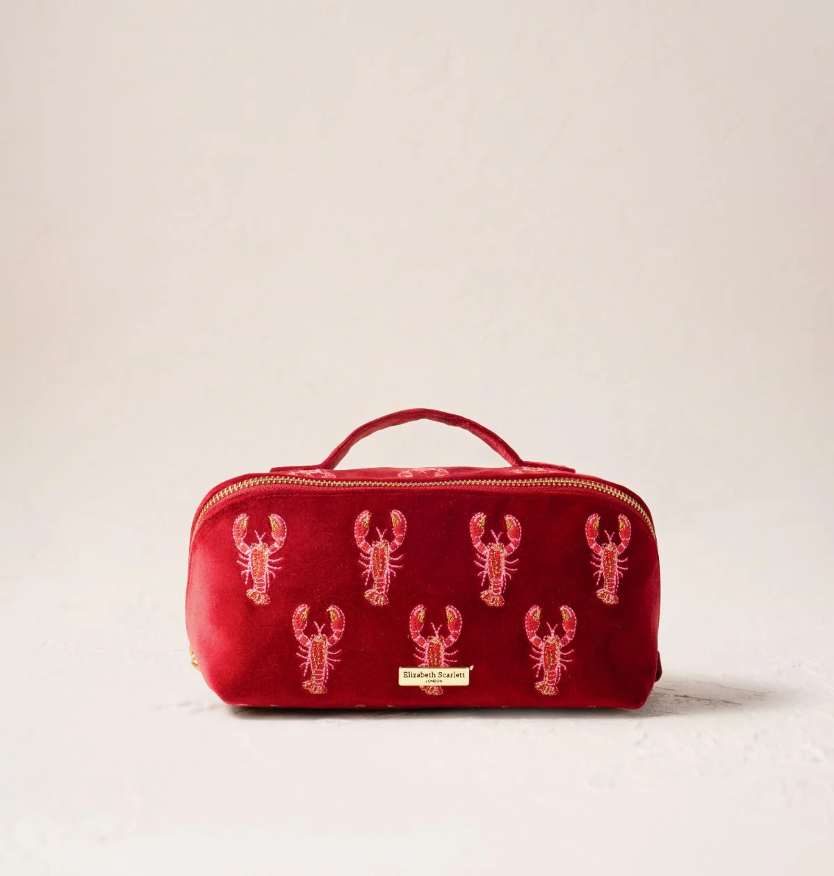 Lobster Open Flat Makeup Bag