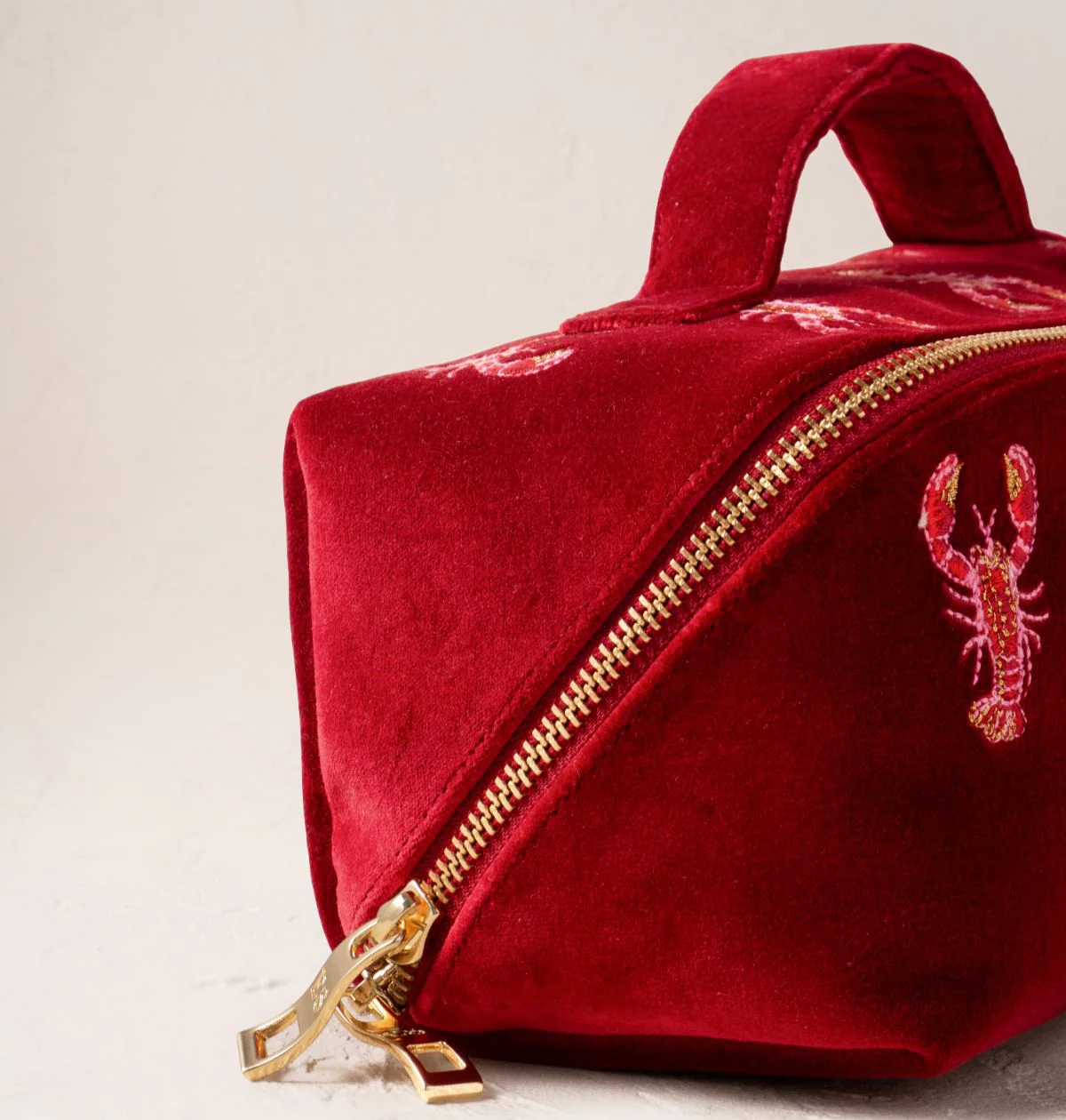 Lobster Open Flat Makeup Bag - Image 3