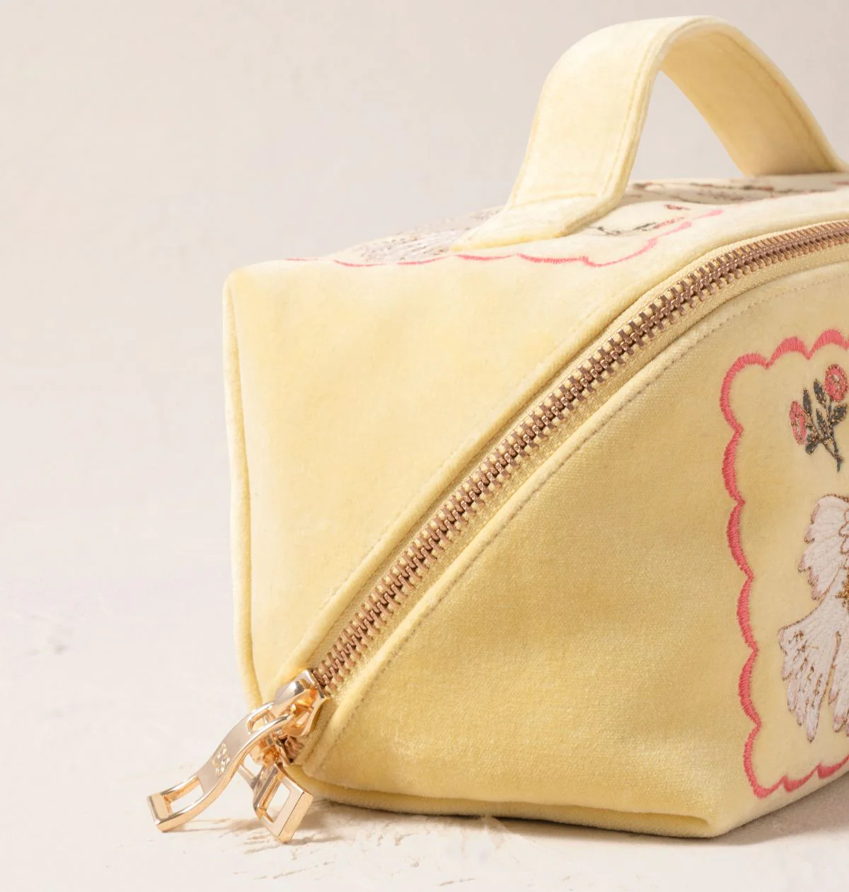 Love Birds Open Flat Makeup Bag - Image 2