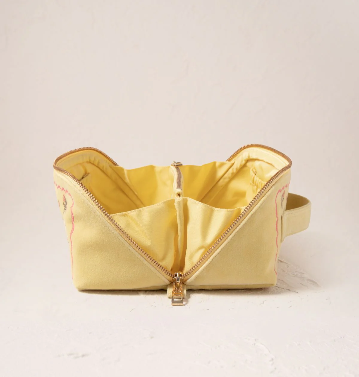 Love Birds Open Flat Makeup Bag - Image 3