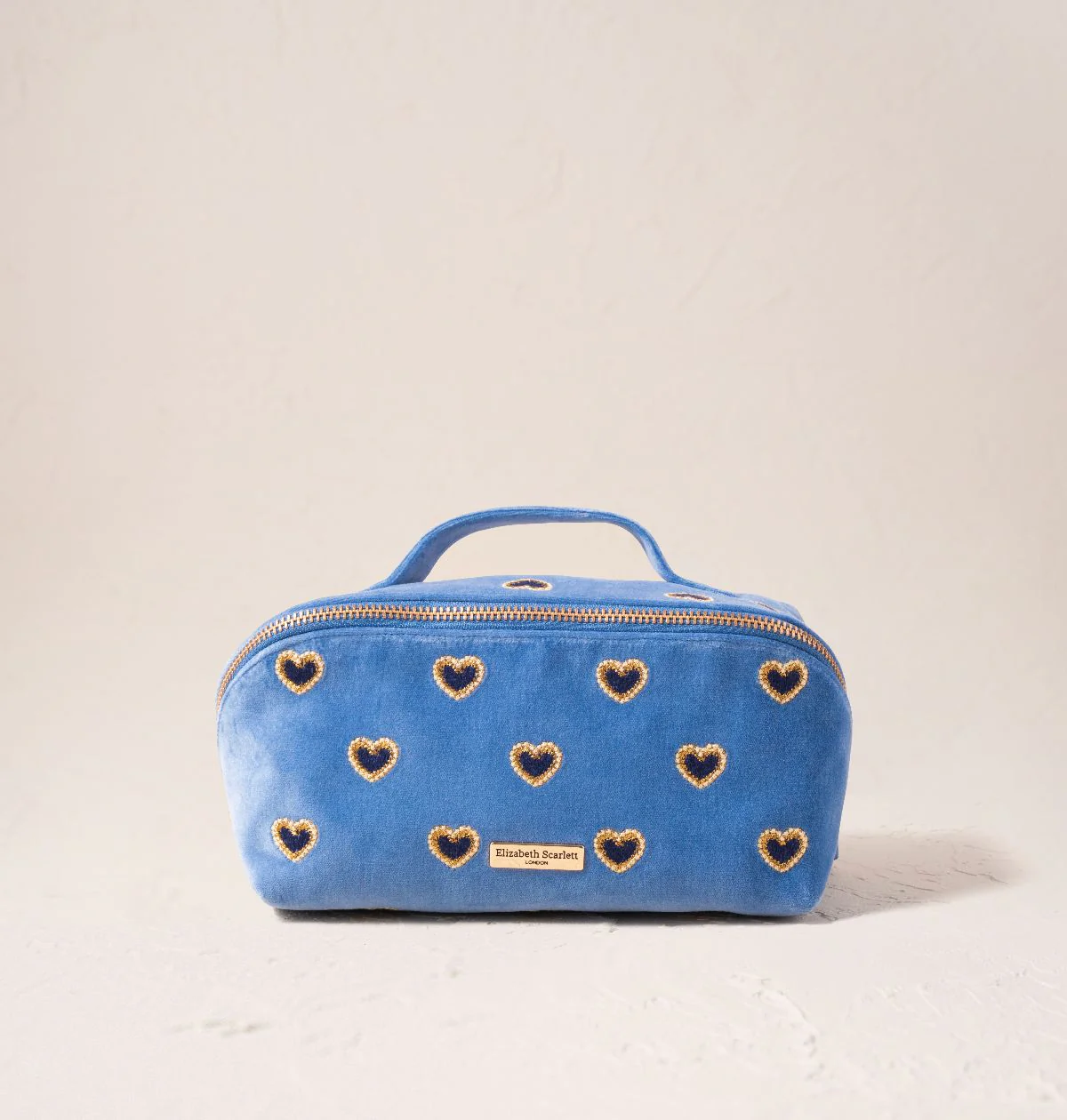 Love Hearts Open Flat Makeup Bag