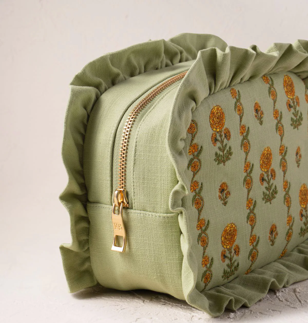 Marigolds Frill Makeup Bag - Image 2