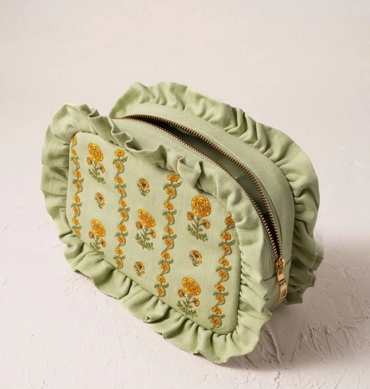 Marigolds Frill Makeup Bag - Image 3