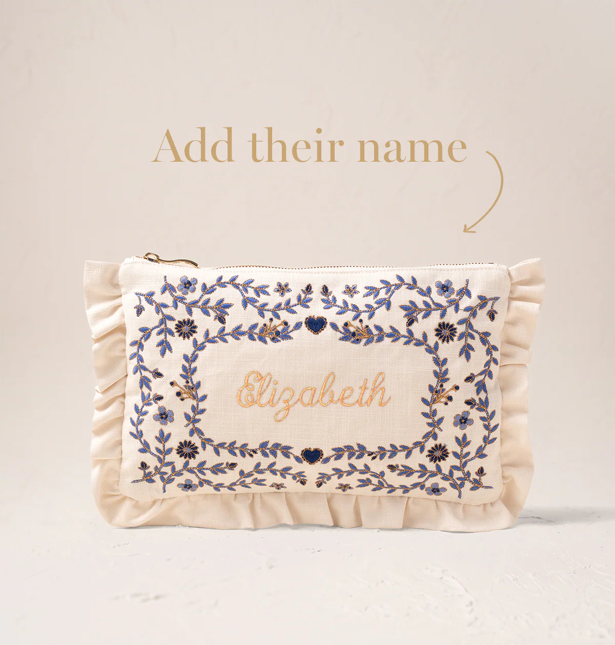 Mediterranean Garden Full Name Everyday Pouch