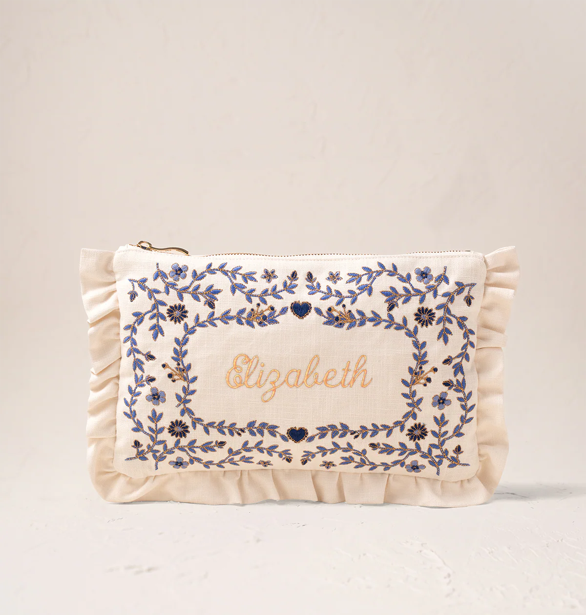 Mediterranean Garden Full Name Everyday Pouch - Image 4