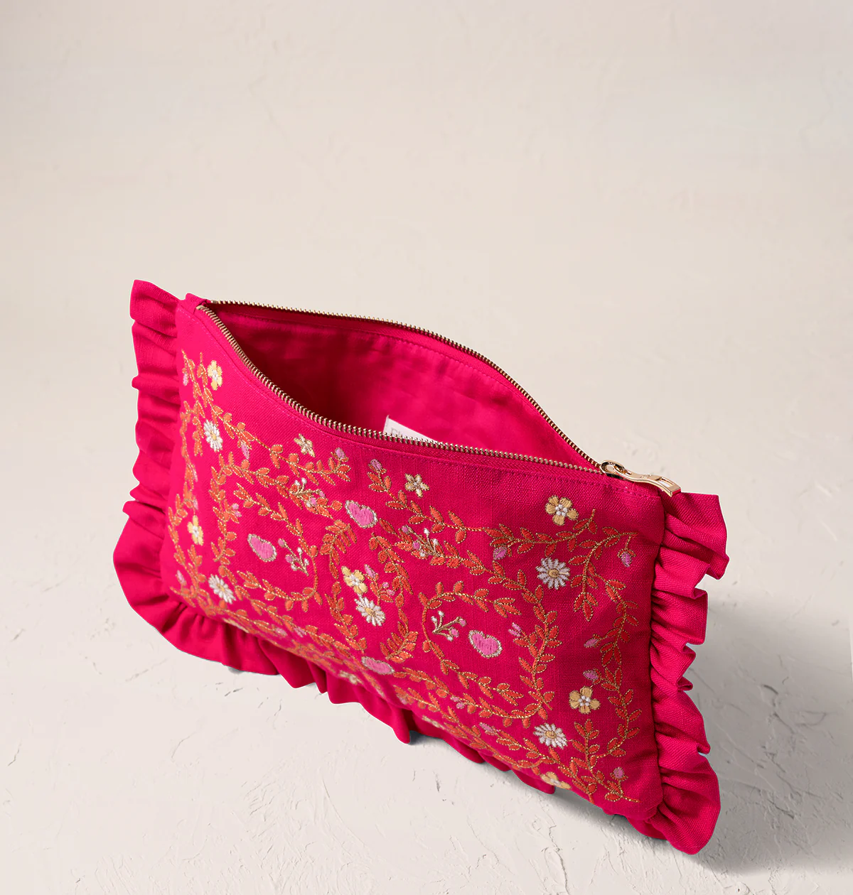 Mediterranean Garden Frill Pouch - Image 2