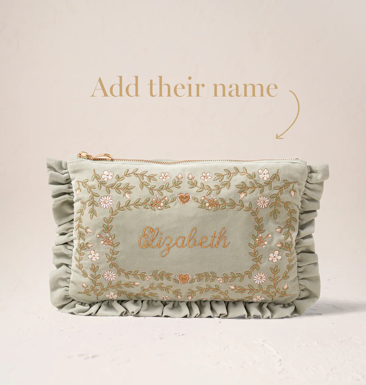 Mediterranean Garden Full Name Everyday Pouch