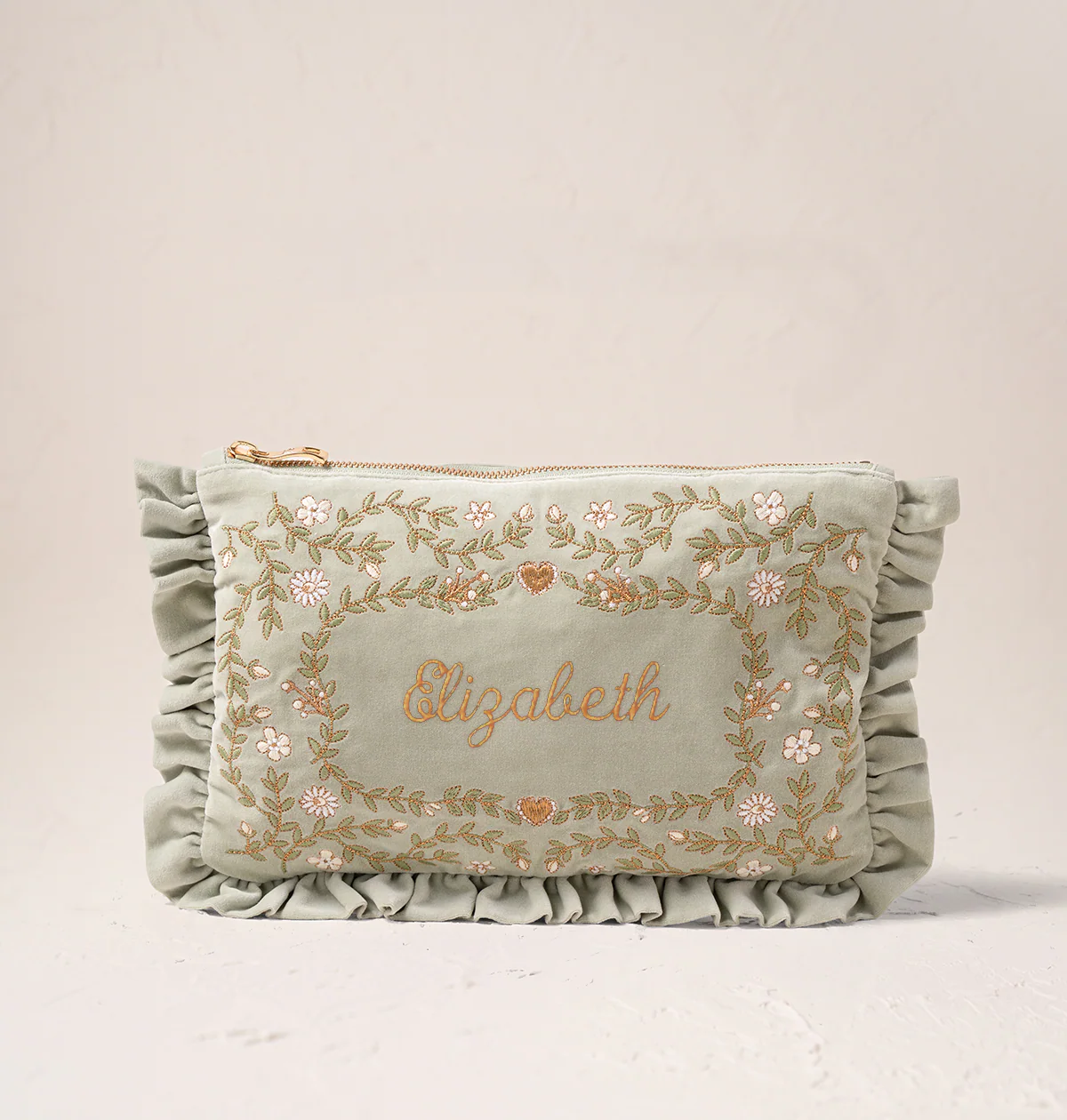 Mediterranean Garden Full Name Everyday Pouch - Image 4