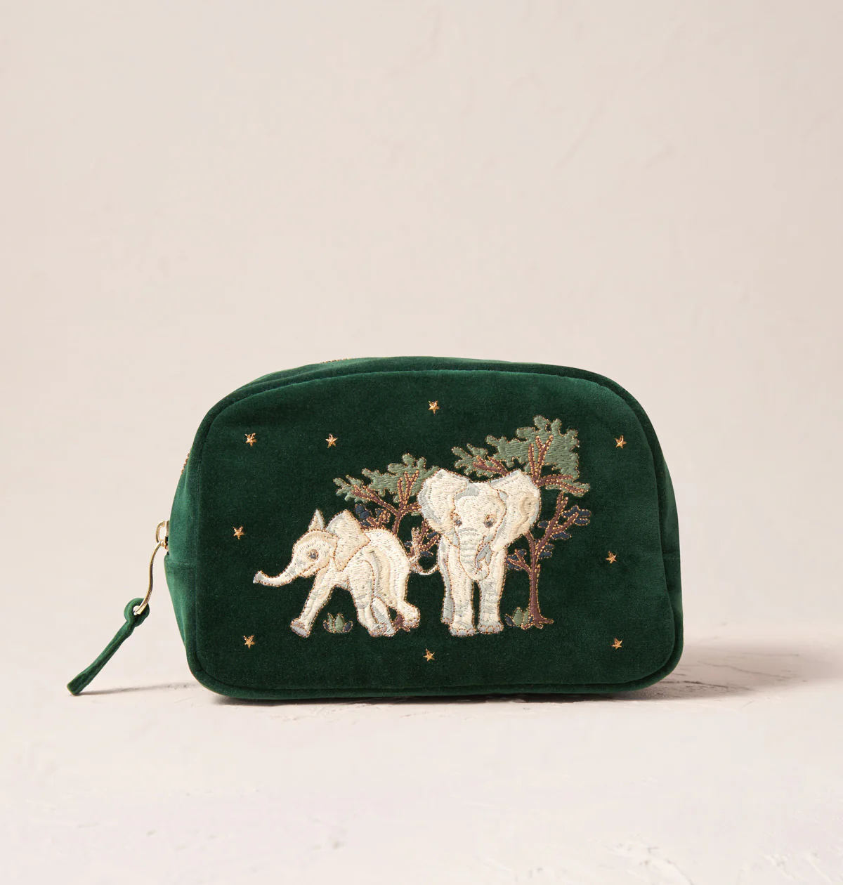 Baby Elephant Conservation Makeup Bag