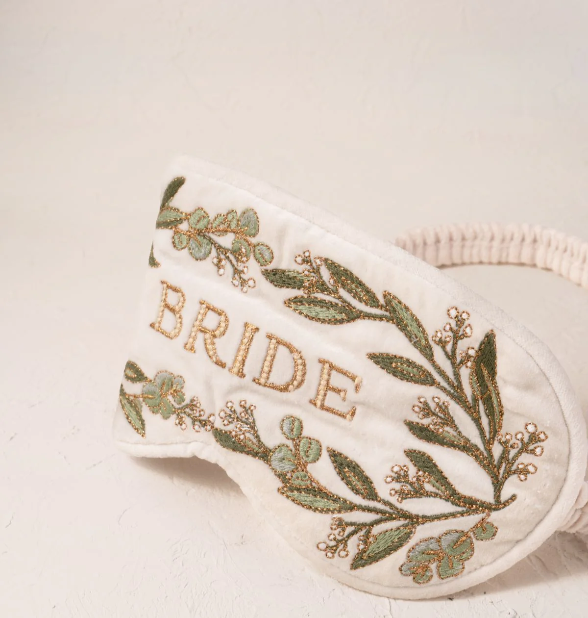 Olive Branch Bride Eye Mask - Image 3