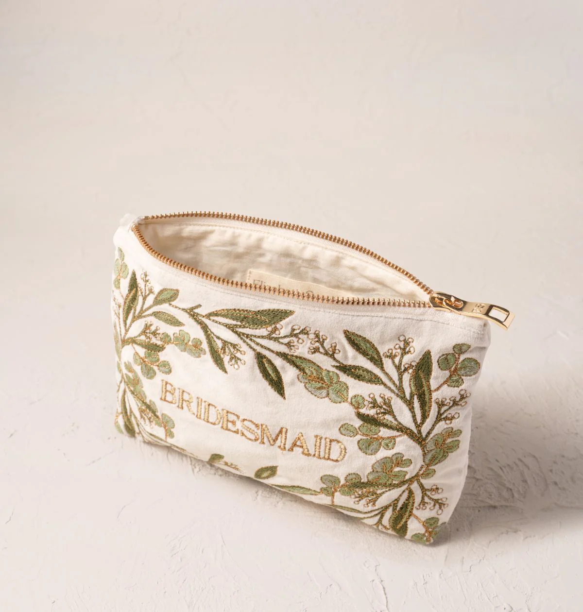 Olive Branch Bridesmaid Mini Pouch - Image 2