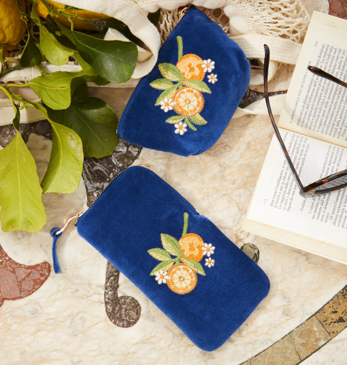 Orange Blossom Sunglasses Case - Image 2
