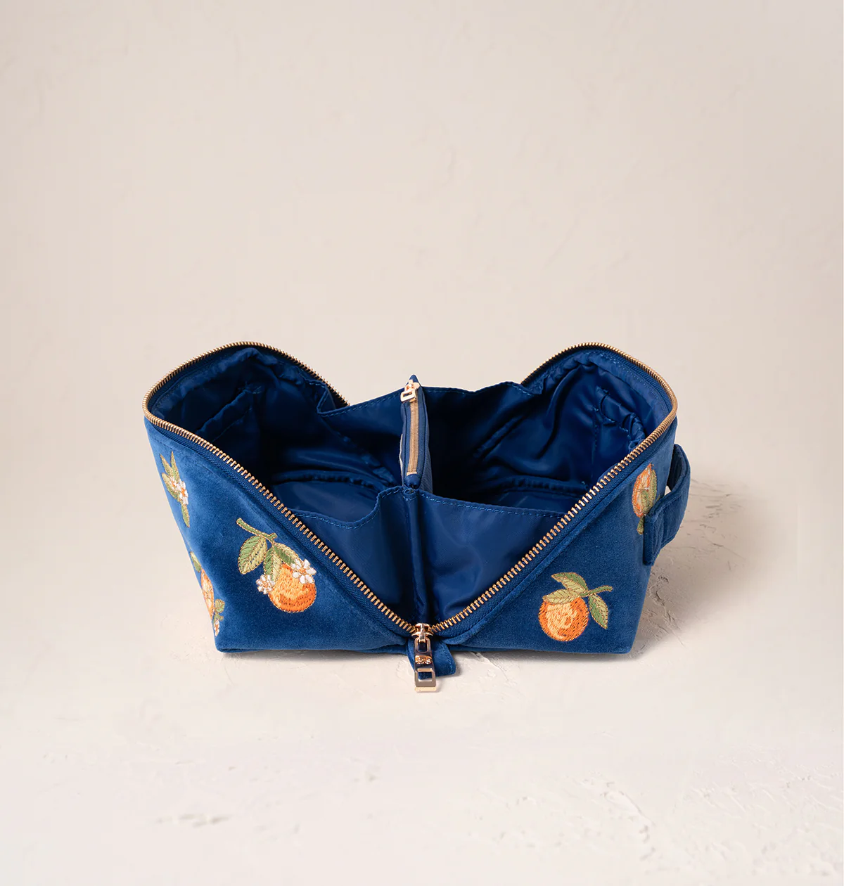 Orange Blossom Open Flat Makeup Bag - Image 4