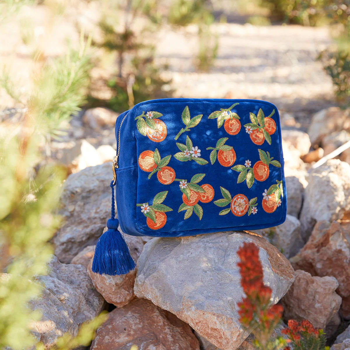 Orange Blossom Wash Bag - Image 2
