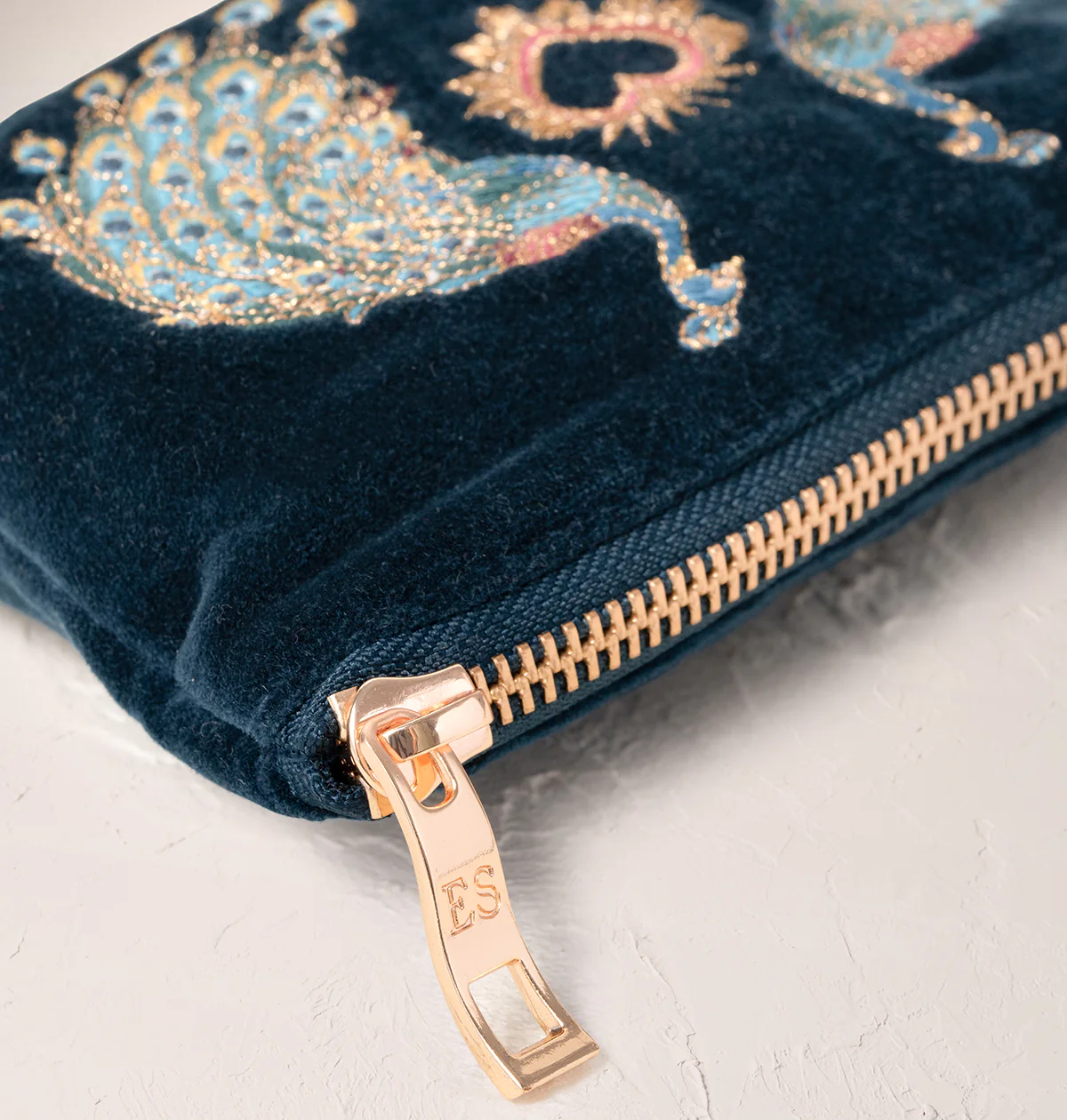 Peacock Floral Coin Purse - Image 3