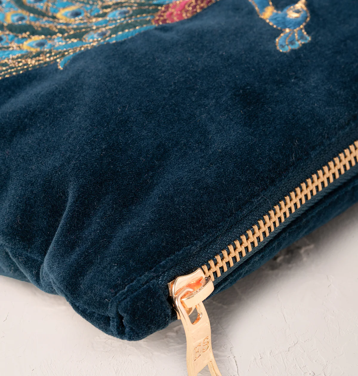 Peacock Floral Everyday Pouch - Image 5