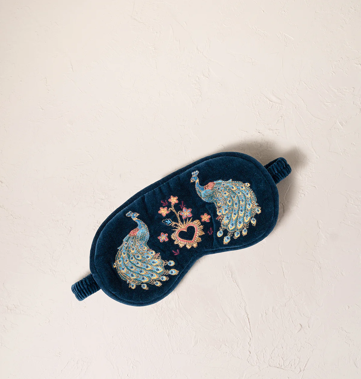 Peacock Floral Eye Mask - Image 3