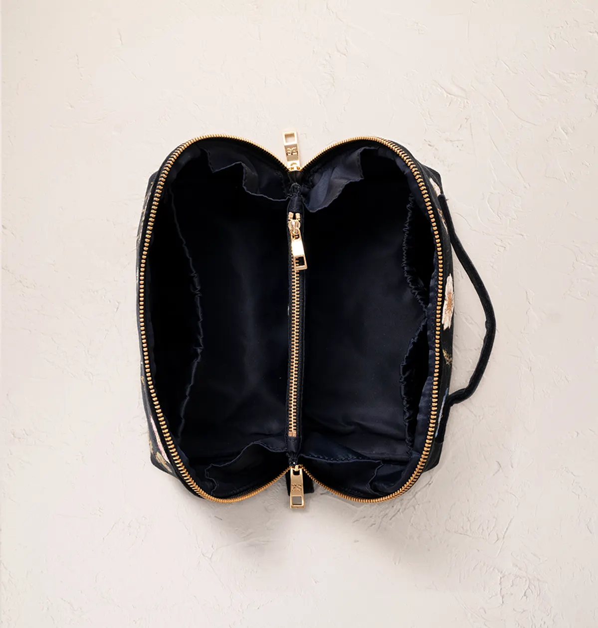 Pressed Flowers Open Flat Makeup Bag - Image 5