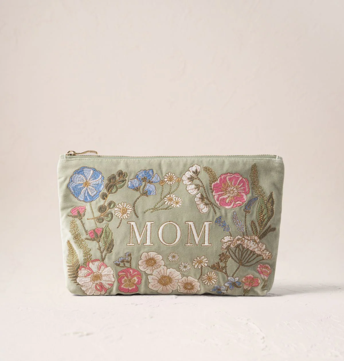 Pressed Flowers Mom Everyday Pouch